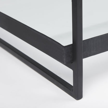 Mercana Trey Metal Frame Rectangular Coffee Table