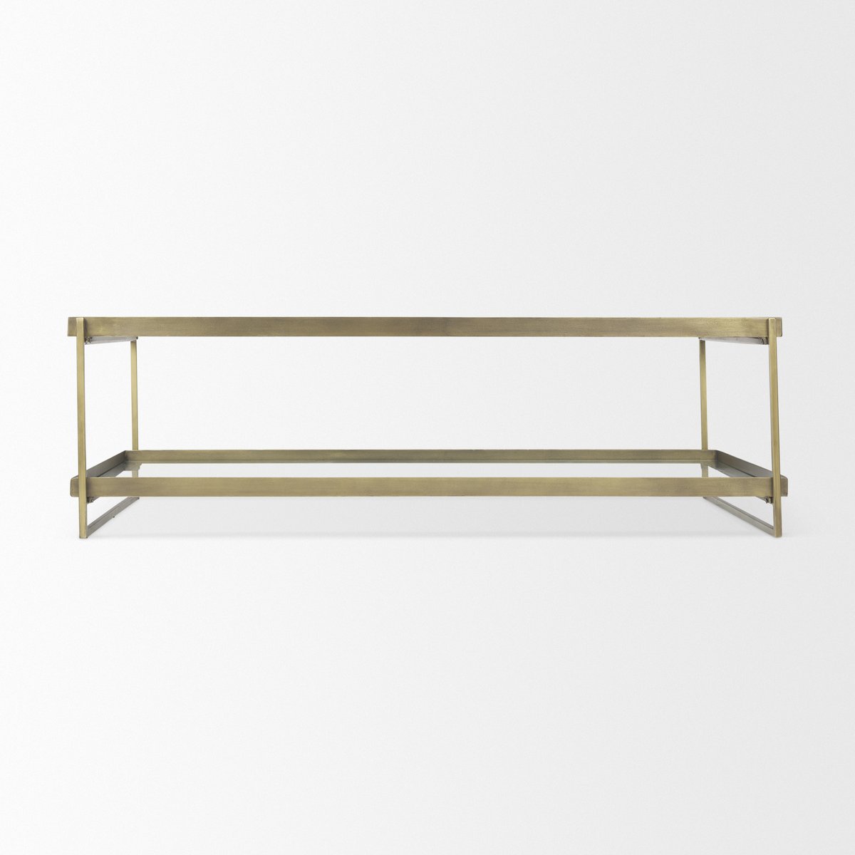 Mercana Trey Metal Frame Rectangular Coffee Table