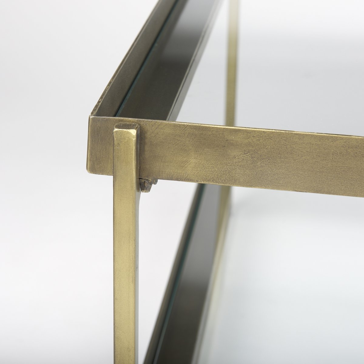 Mercana Trey Metal Frame Rectangular Coffee Table