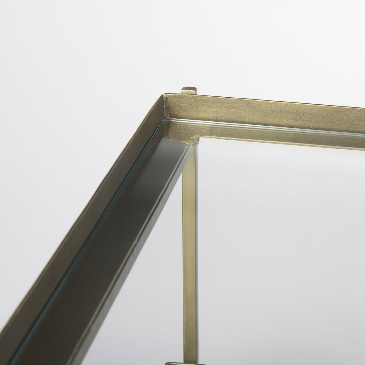 Mercana Trey Metal Frame Rectangular Coffee Table