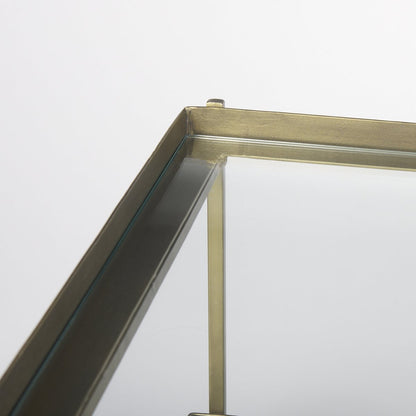 Mercana Trey Metal Frame Rectangular Coffee Table