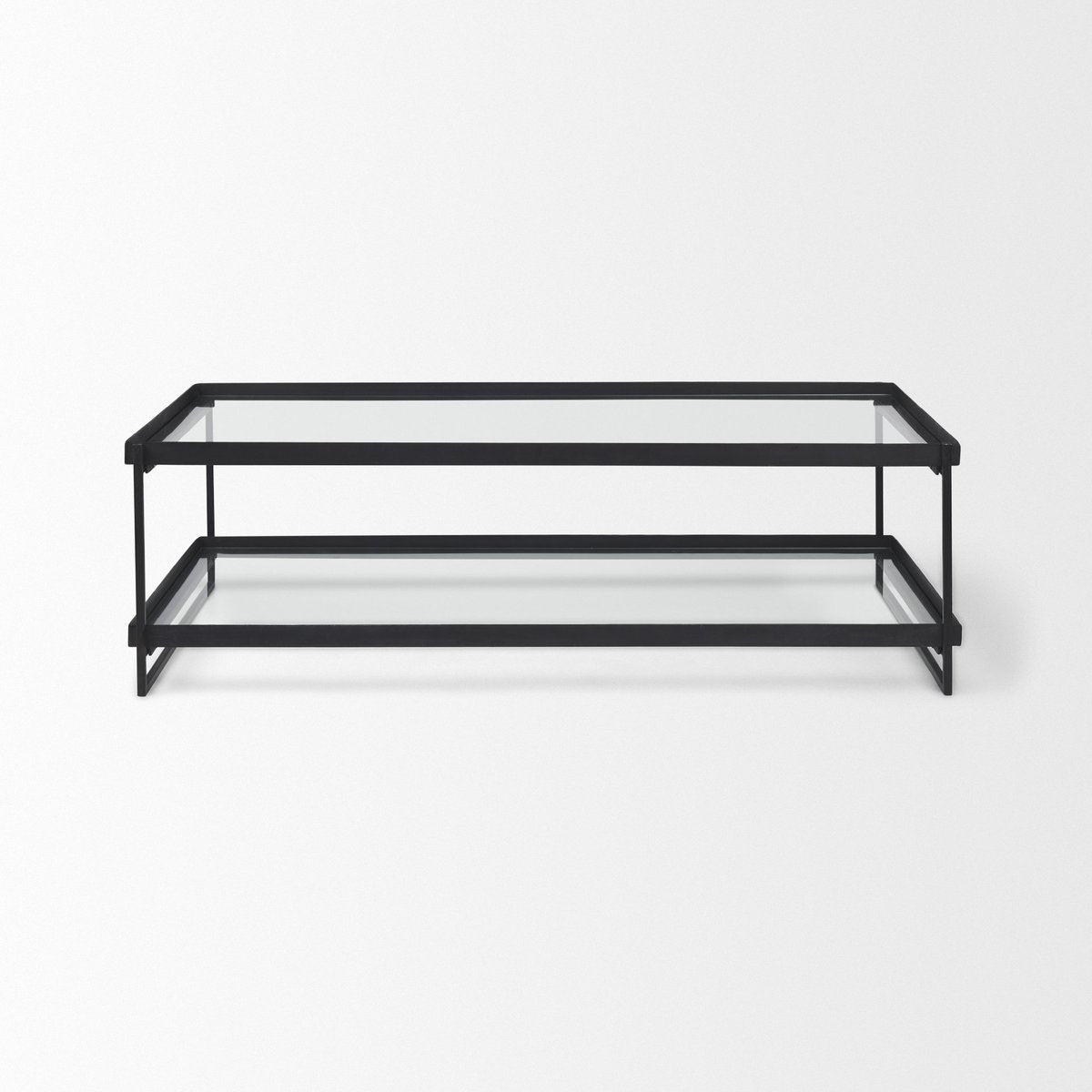 Mercana Trey Metal Frame Rectangular Coffee Table