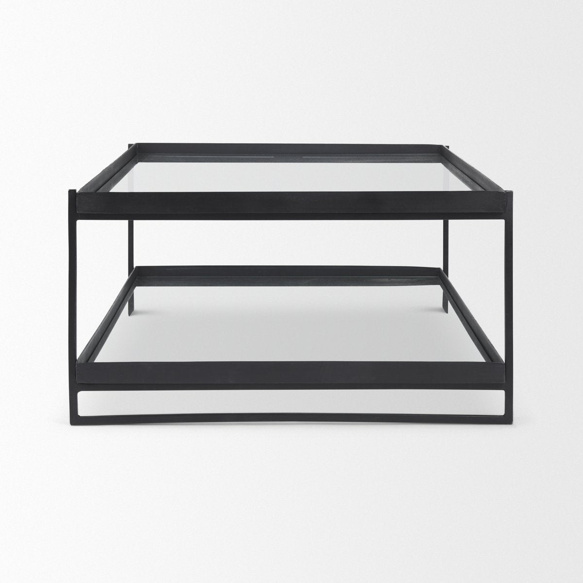 Mercana Trey Metal Frame Rectangular Coffee Table