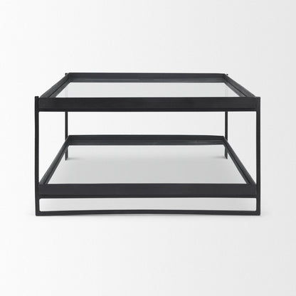 Mercana Trey Metal Frame Rectangular Coffee Table
