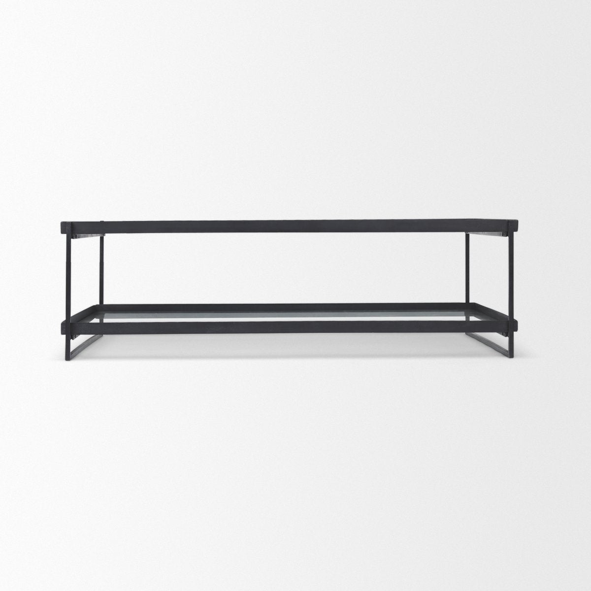 Mercana Trey Metal Frame Rectangular Coffee Table