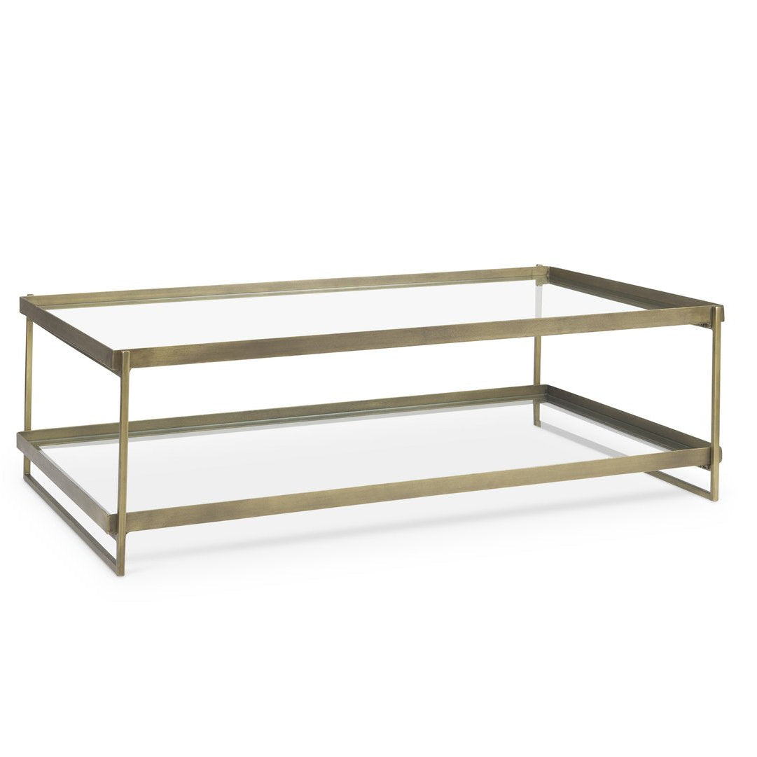 Mercana Trey Metal Frame Rectangular Coffee Table