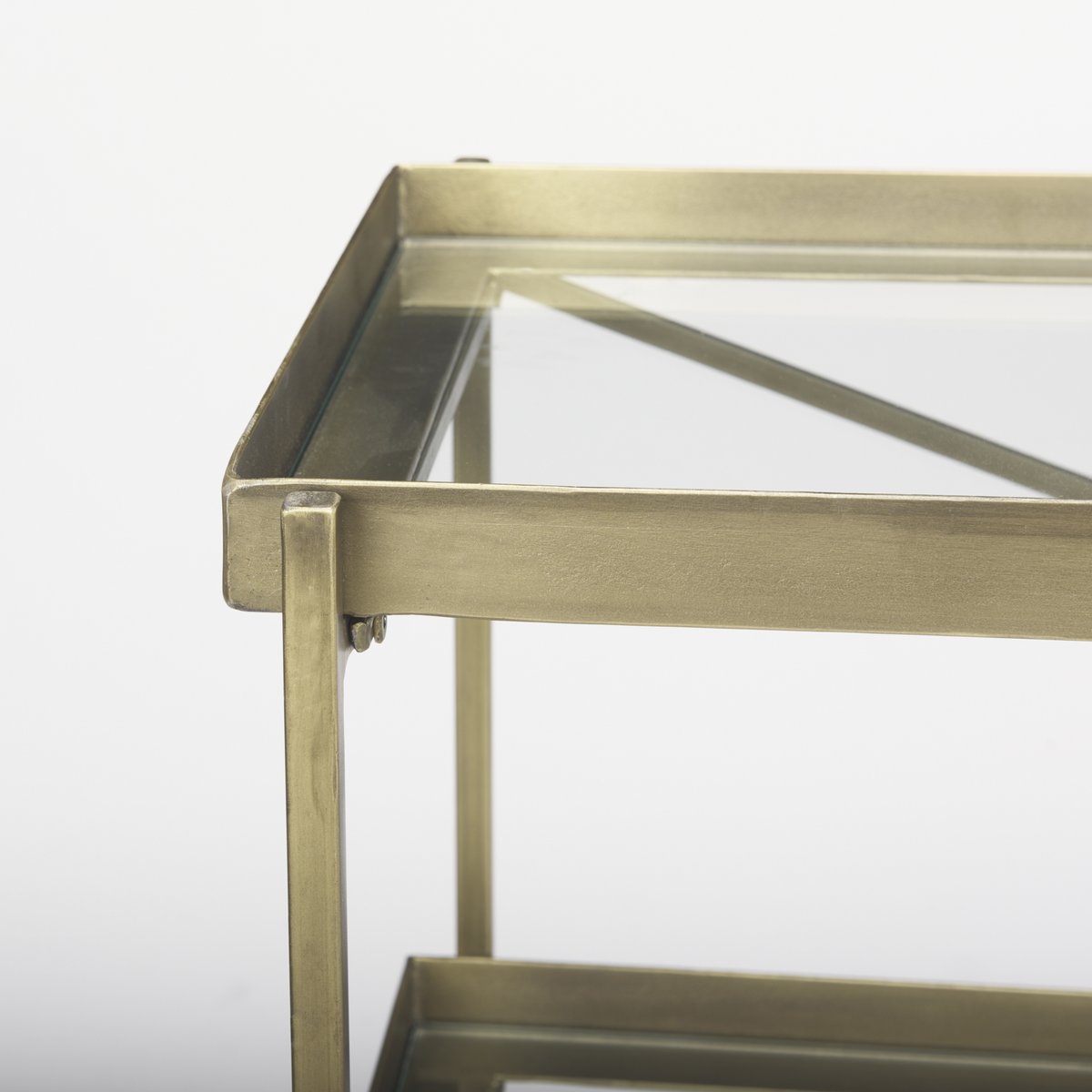 Mercana Trey Metal Frame Rectangular Console Table