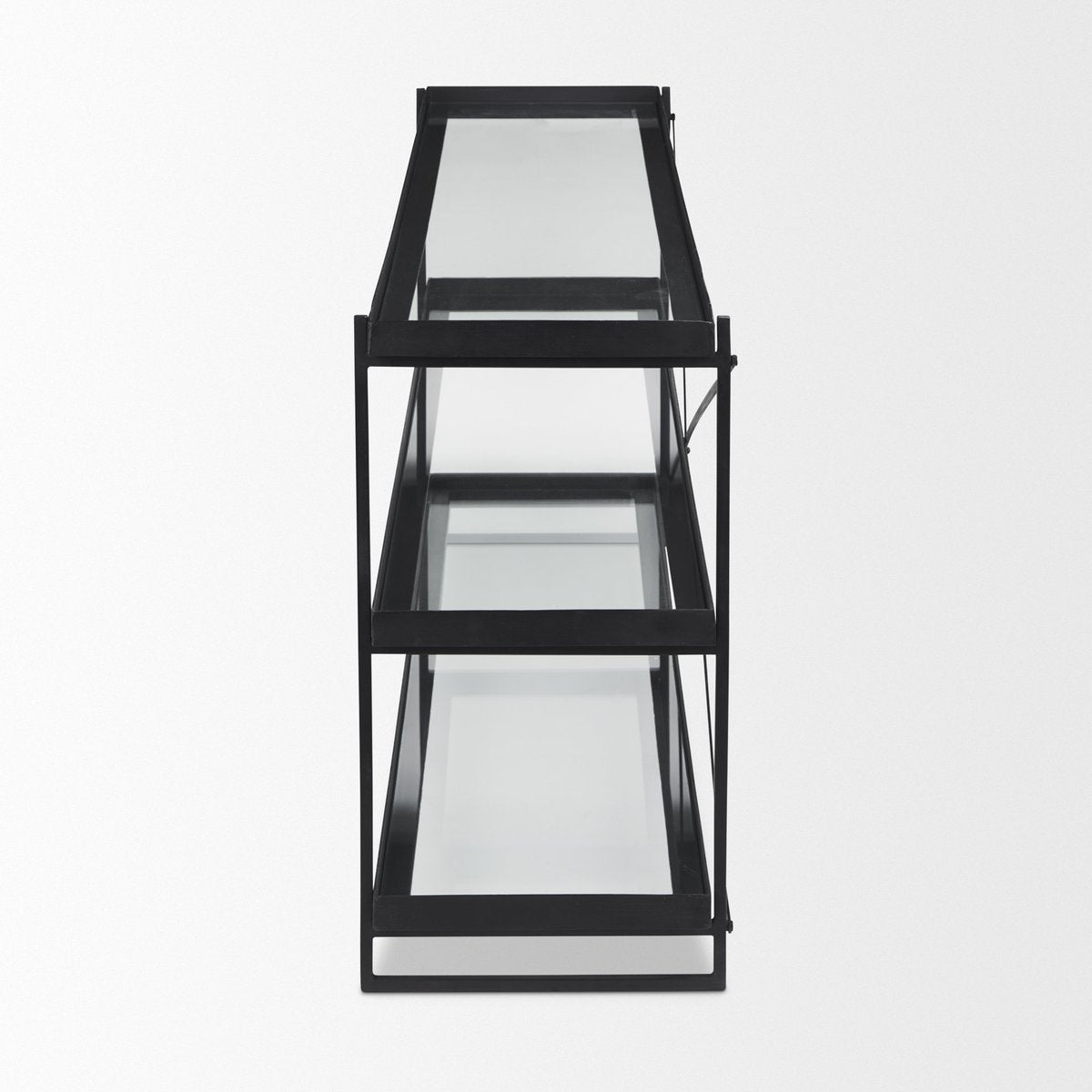 Mercana Trey Metal Frame Rectangular Console Table