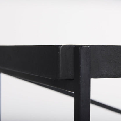 Mercana Trey Metal Frame Rectangular Console Table