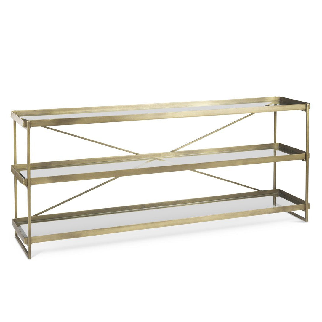Mercana Trey Metal Frame Rectangular Console Table