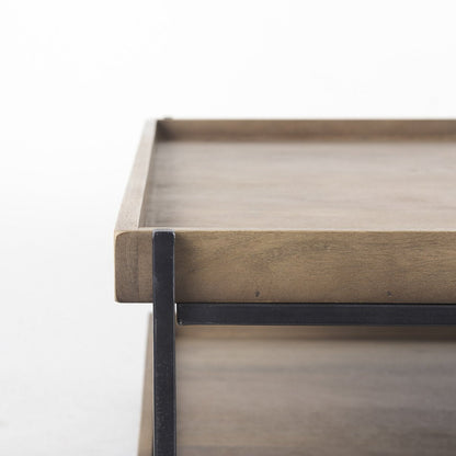 Mercana Trey Two-Tier Rectangular Coffee Table
