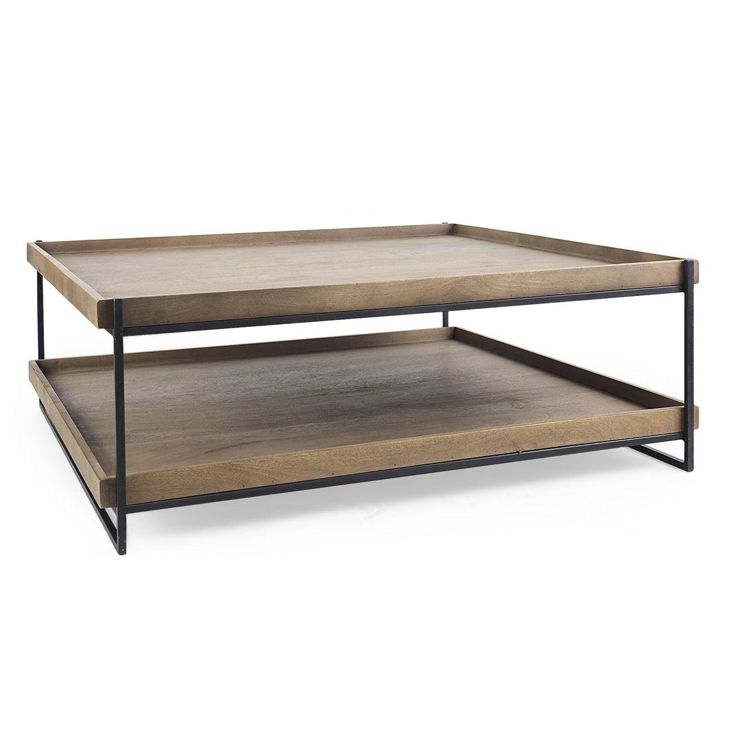 Mercana Trey Two-Tier Rectangular Coffee Table