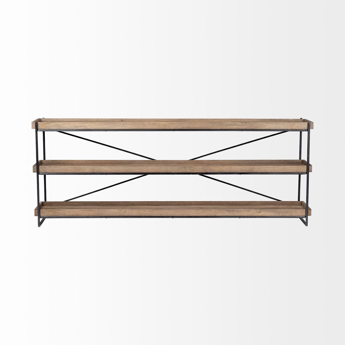Mercana Trey Wooden Rectangular Console Table