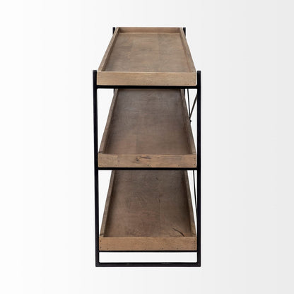 Mercana Trey Wooden Rectangular Console Table