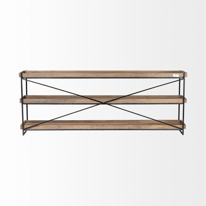 Mercana Trey Wooden Rectangular Console Table
