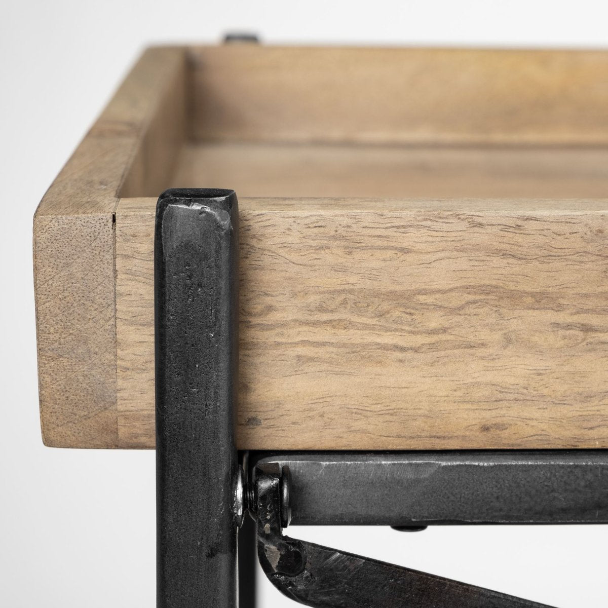Mercana Trey Wooden Rectangular Console Table