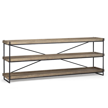 Mercana Trey Wooden Rectangular Console Table