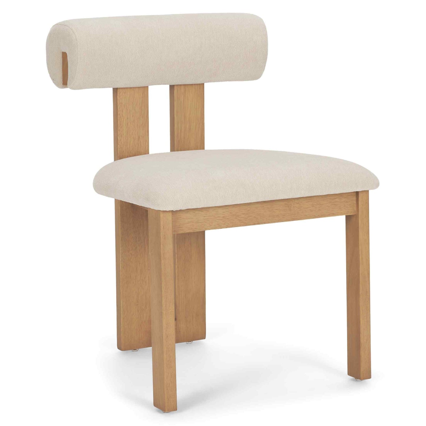 Mercana Tribeca Curve Open Back Fabric Dining Chair 2PC