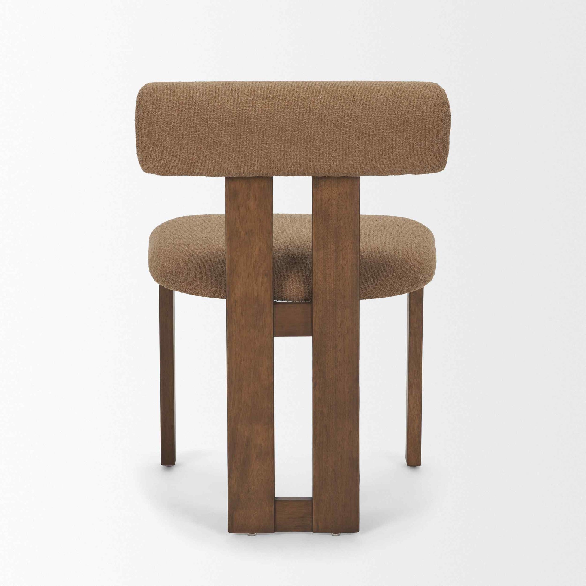 Mercana Tribeca Curve Open Back Fabric Dining Chair 2PC