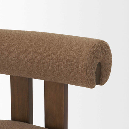 Mercana Tribeca Curve Open Back Fabric Dining Chair 2PC