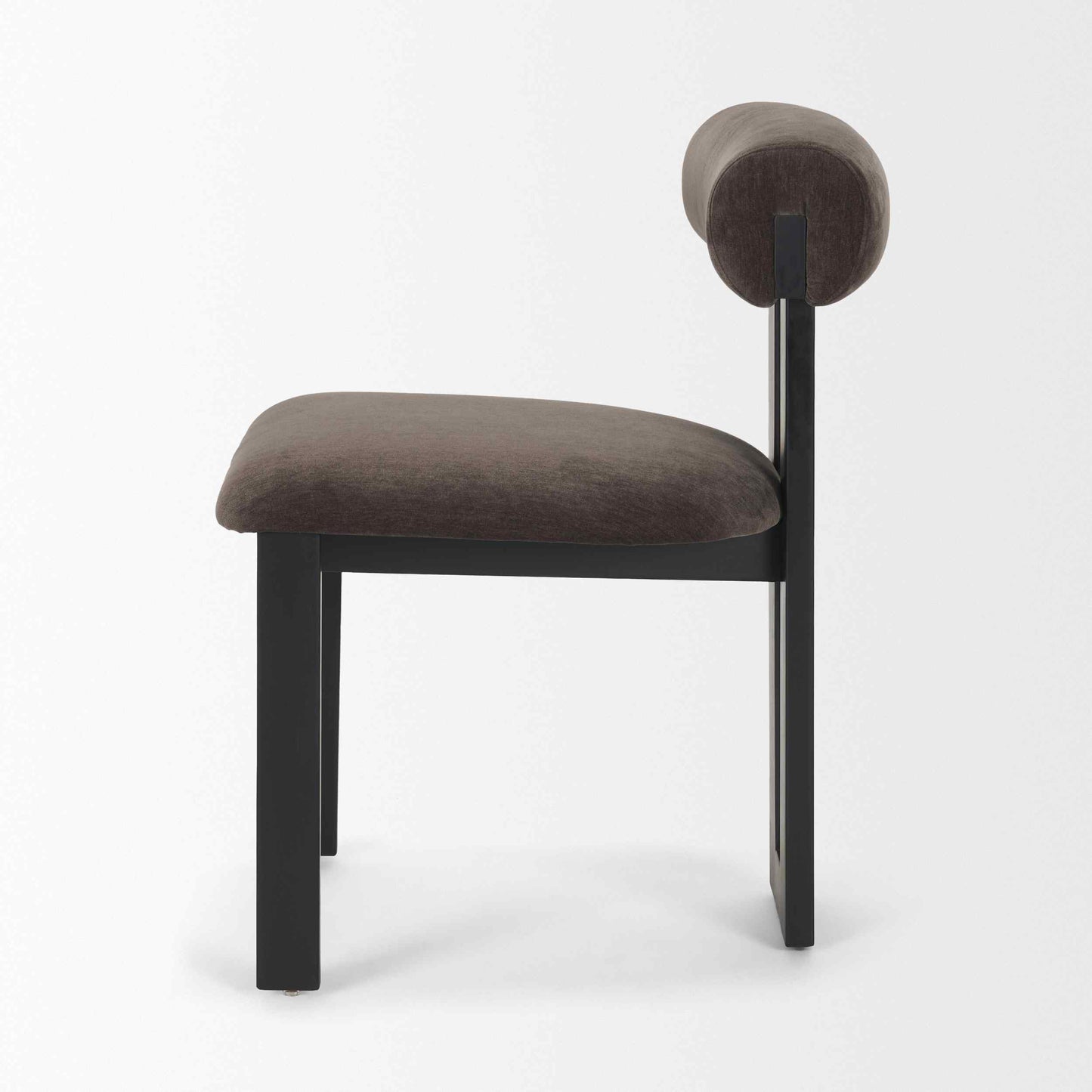 Mercana Tribeca Curve Open Back Fabric Dining Chair 2PC