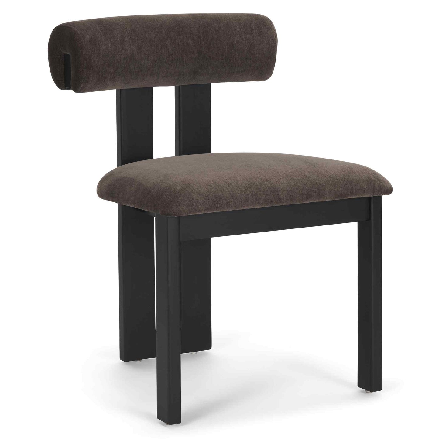 Mercana Tribeca Curve Open Back Fabric Dining Chair 2PC