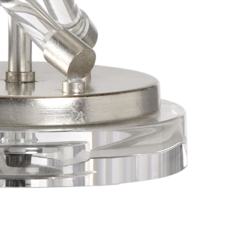 Wildwood Trifecta Clear Acrylic Mounted Table Lamp