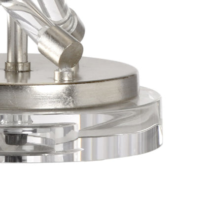 Wildwood Trifecta Clear Acrylic Mounted Table Lamp