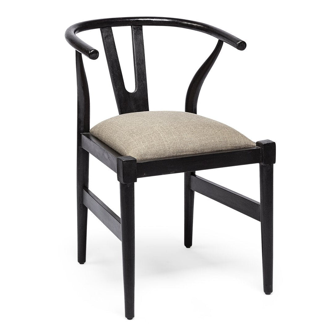 Mercana Trixie Fabric Seat Dining Chair 2PC