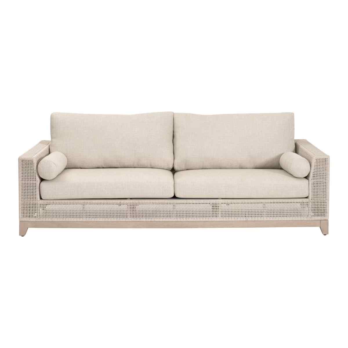 Tropez 90" Olefin Fabric Outdoor Sofa