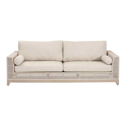 Tropez 90" Olefin Fabric Outdoor Sofa