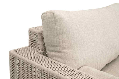 Tropez 90" Olefin Fabric Outdoor Sofa