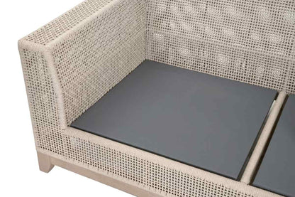 Tropez 90" Olefin Fabric Outdoor Sofa