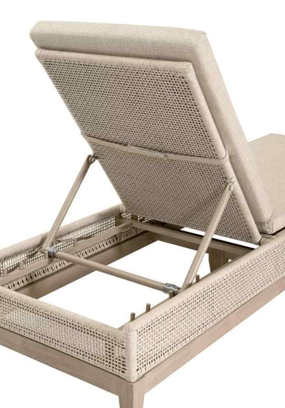 Tropez Olefin Fabric Outdoor Chaise Lounge