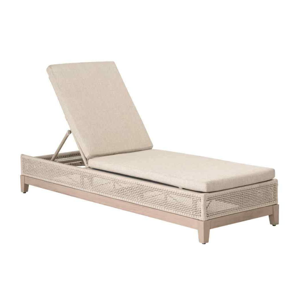 Tropez Olefin Fabric Outdoor Chaise Lounge