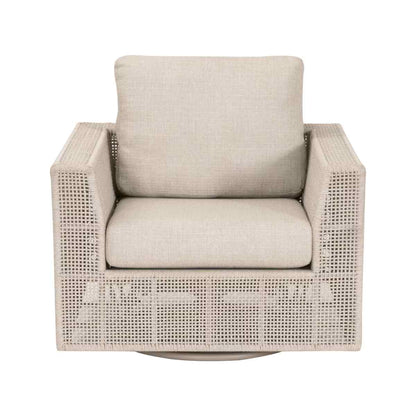 Tropez Olefin Fabric Swivel Outdoor Rocker