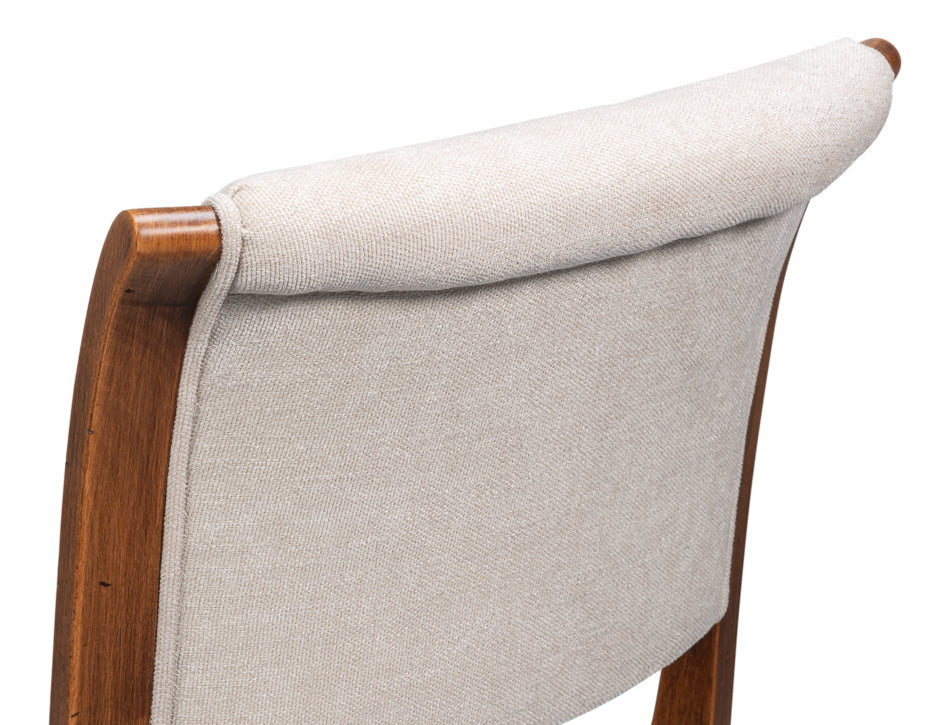 Sarreid Trophy Performance Fabric Armless Dining Chair 2PC