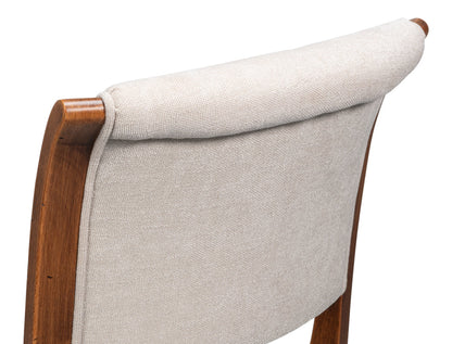 Sarreid Trophy Performance Fabric Armless Dining Chair 2PC
