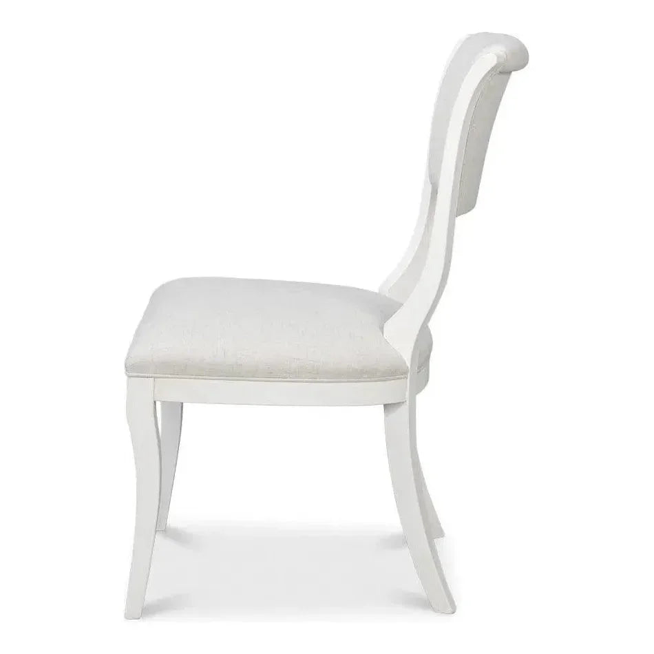 Sarreid Trophy Performance Fabric Armless Dining Chair 2PC
