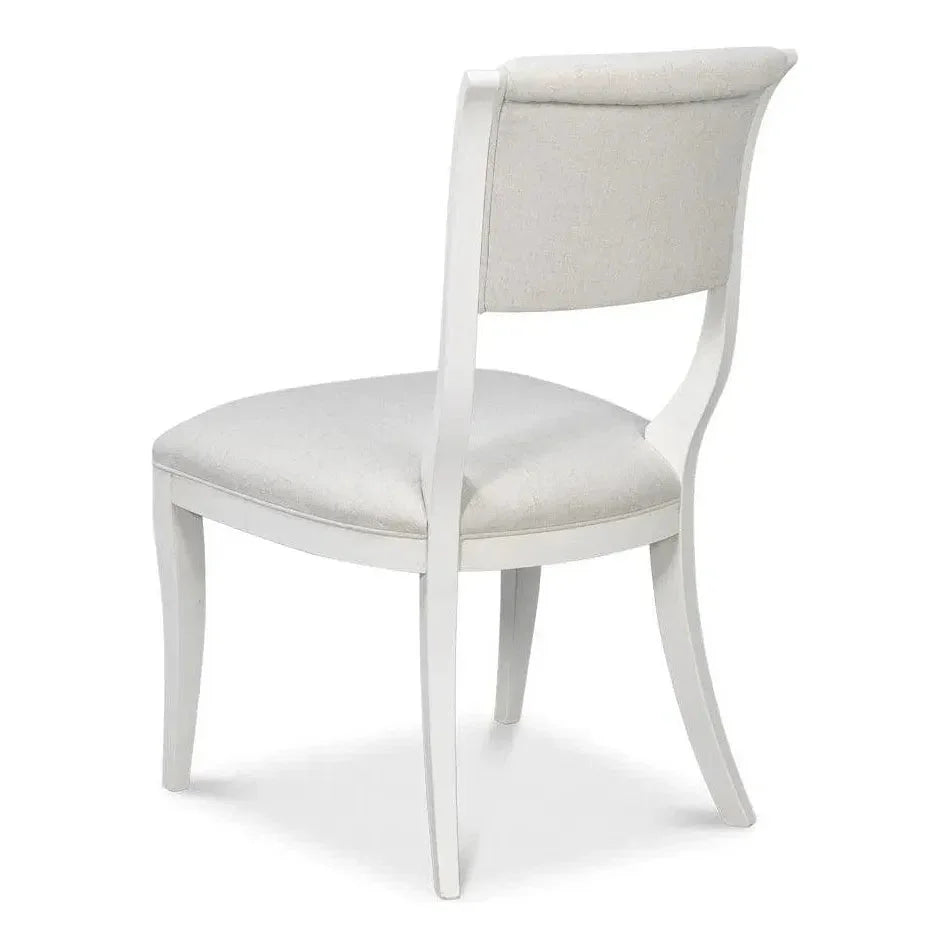 Sarreid Trophy Performance Fabric Armless Dining Chair 2PC