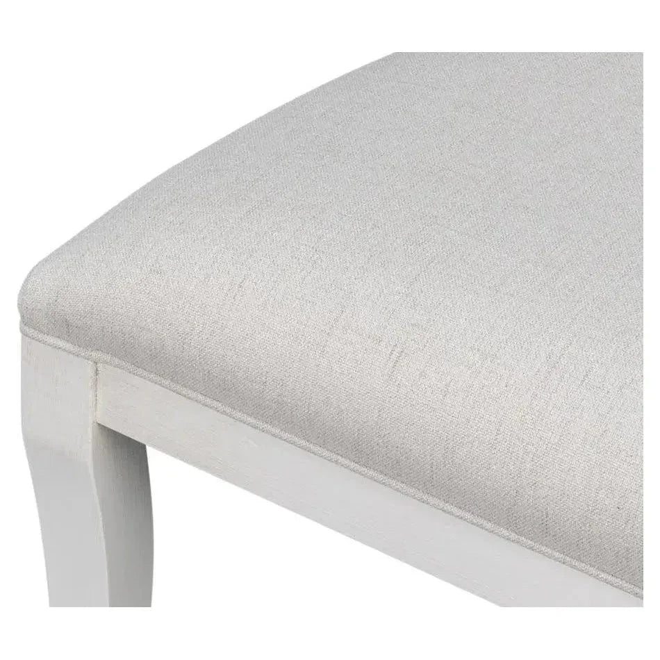 Sarreid Trophy Performance Fabric Armless Dining Chair 2PC