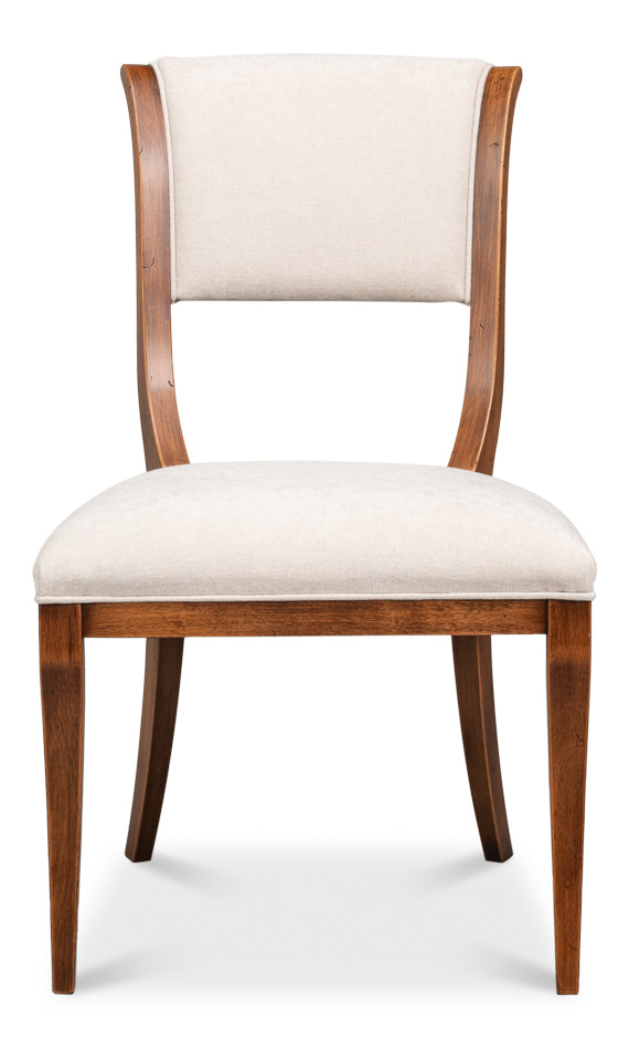Sarreid Trophy Performance Fabric Armless Dining Chair 2PC