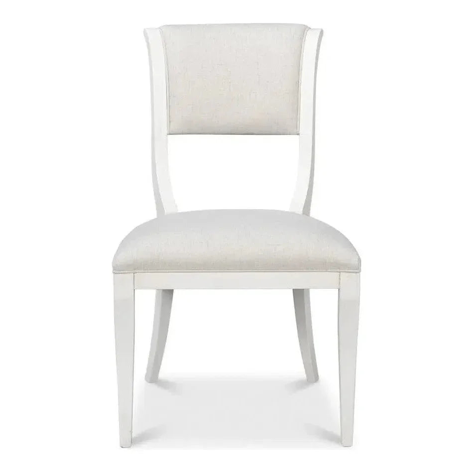 Sarreid Trophy Performance Fabric Armless Dining Chair 2PC