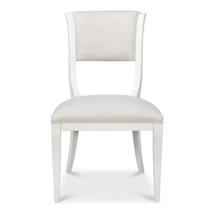 Sarreid Trophy Performance Fabric Armless Dining Chair 2PC