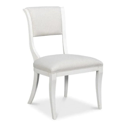Sarreid Trophy Performance Fabric Armless Dining Chair 2PC