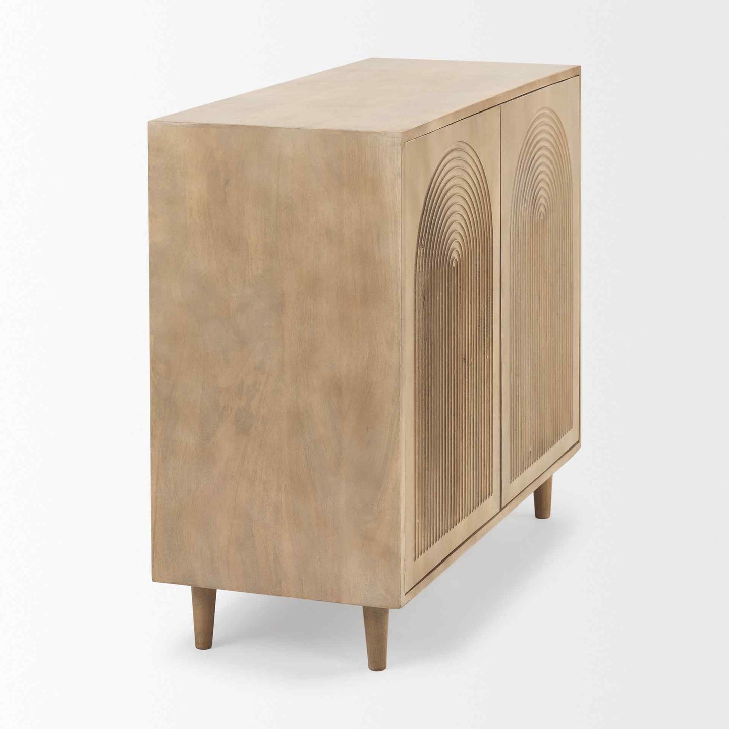 Tucker Two Doors Wood Cabinet