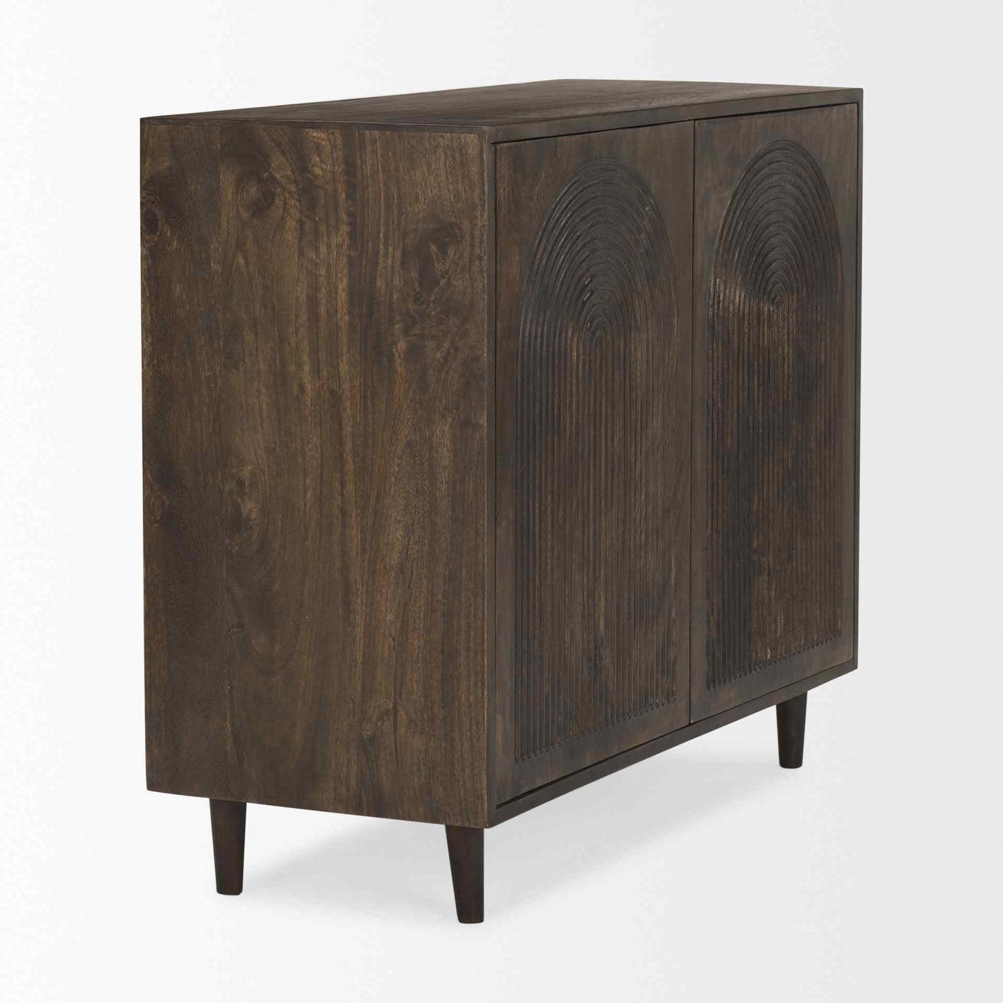 Tucker Two Doors Wood Cabinet