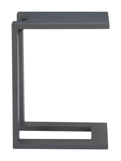 Zuo Modern Tudi Aluminum Black Side Table