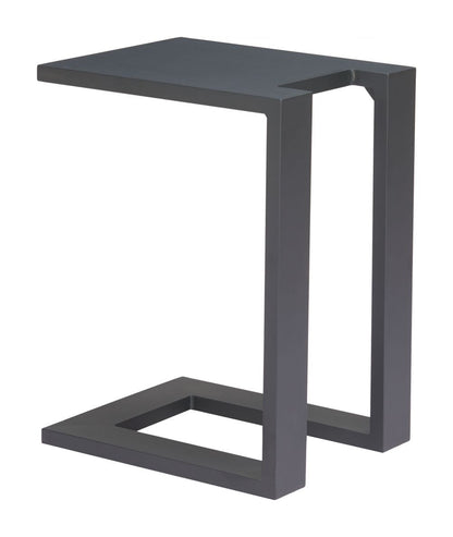 Zuo Modern Tudi Aluminum Black Side Table