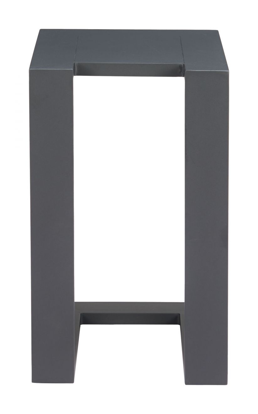 Zuo Modern Tudi Aluminum Black Side Table